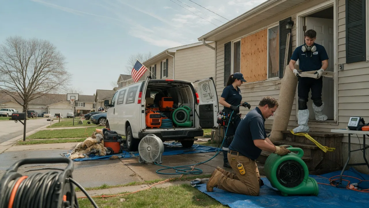 Water Damage Restoration in Sturgis, MI near me
